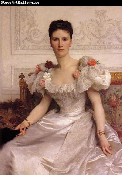 William-Adolphe Bouguereau Portrait of Zenaide de Cambaceres